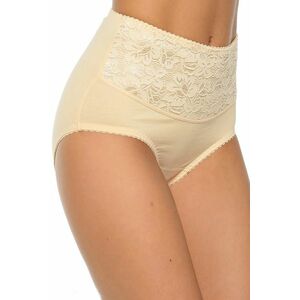 Chiloți de damă modelatori cu talie înaltă Ala beige imagine