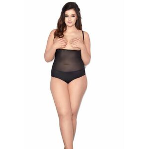 Body de damă modelatori cu talie înaltă Glam string black imagine