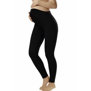 Jambiere de maternitate dama Leggins long black imagine