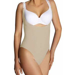 Body de damă modelatori cu talie înaltă Vincenta beige imagine
