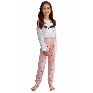 Pijamale pentru fete 2585 grey imagine