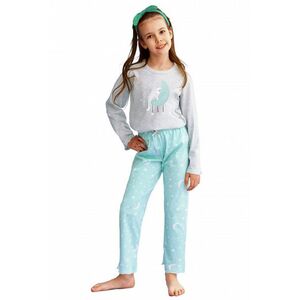 Pijamale pentru fete 2589 grey imagine
