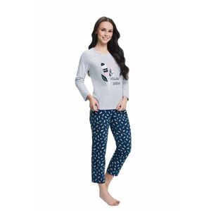 Pijamale pentru femei 612 grey plus imagine