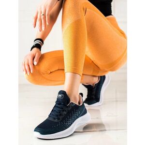Practic adidași albaștri pentru femei albastru închis fără toc imagine