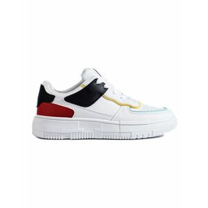 Adidași albi trendy pentru femei fără toc pentru femei imagine