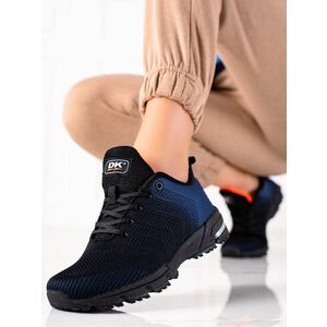 Adidași practici pentru femei de culoare albastru închis fără toc imagine
