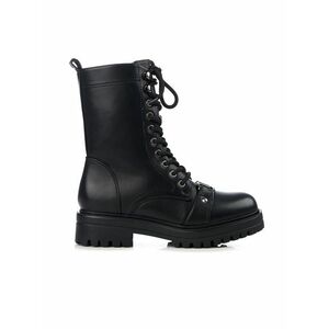 Clasic negru plat toc femei lucrător flats imagine
