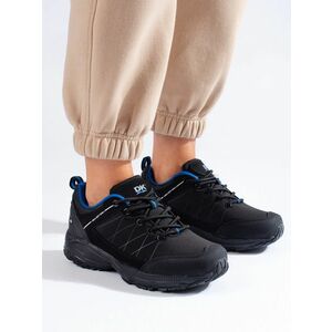 Pantofi de trekking negri la modă pentru femei fără toc imagine