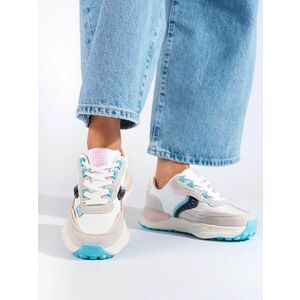 Adidași originali de damă colorați fără toc imagine