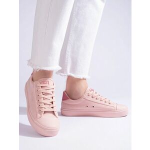 Pantofi de sport roz unic pentru femei fără toc imagine