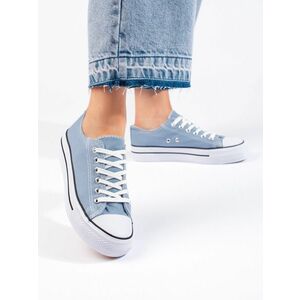 Adidași exclusiv pentru femei albastru fără toc imagine
