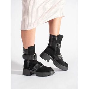 Botine elegante pentru femei pe toc plat imagine