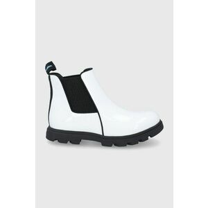 Native Botine copii culoarea alb, imagine
