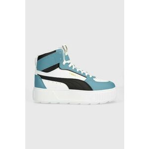 Puma sneakers Karmen Rebelle Mid culoarea turcoaz imagine