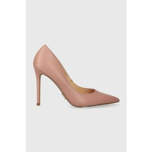 Steve Madden pantofi cu toc Evelyn-E culoarea bej, SM19000078 imagine