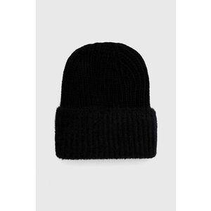 Answear Lab caciula culoarea negru, din tricot gros imagine