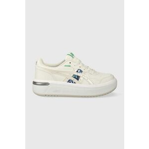 Asics sneakers culoarea bej imagine