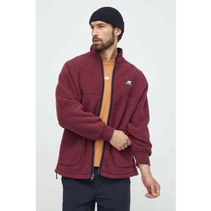 New Balance bluza barbati, culoarea bordo, neted imagine