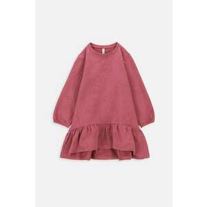 Coccodrillo rochie fete culoarea bordo, mini, evazată imagine