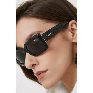 VOGUE ochelari de soare femei, culoarea negru imagine