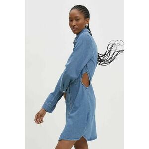 Answear Lab rochie din denim mini, evazată imagine