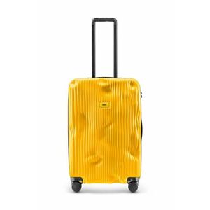 Crash Baggage valiză STRIPE Medium Size 66x43x26 cm culoarea galben imagine