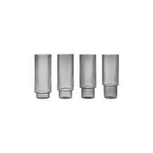 ferm LIVING set de pahare pentru bauturi Ripple Long Drink Glasses 4-pack imagine