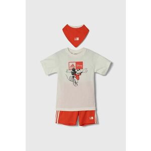 adidas compleu bebe culoarea rosu imagine