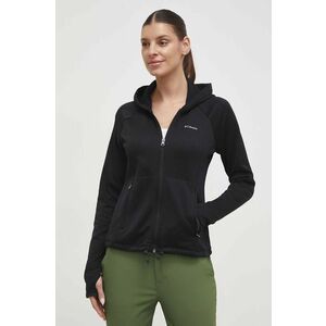Columbia hanorac Boundless Trek culoarea negru, cu glugă, uni 2033654 imagine