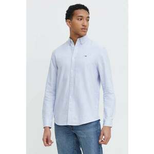 Tommy Jeans cămașă din bumbac bărbați, cu guler button-down, regular DM0DM19134 imagine