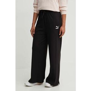 Puma pantaloni de trening culoarea negru, cu imprimeu 624268 imagine