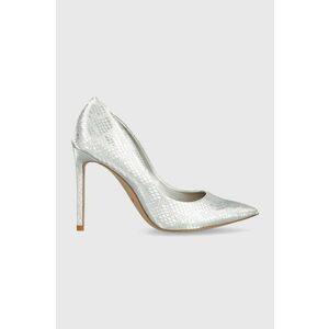 Aldo pantofi cu toc Stessy2.0 culoarea argintiu, 13741688.Stessy2.0 imagine