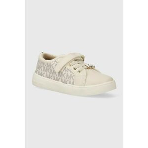 Michael Kors sneakers pentru copii culoarea bej imagine