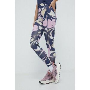 Columbia leggins sport Boundless Trek femei, culoarea violet, neted, 2033514 imagine