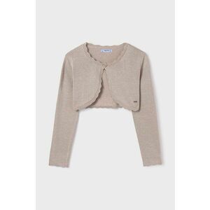 Mayoral cardigan copii culoarea bej, light imagine
