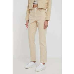 Dkny jeansi femei high waist imagine
