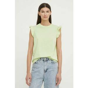 Marc O'Polo tricou din bumbac femei, culoarea verde imagine