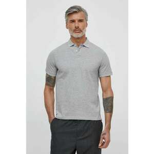 Pepe Jeans polo de bumbac culoarea gri, neted imagine
