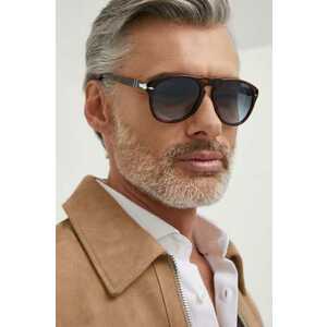 Persol ochelari de soare barbati, culoarea maro imagine