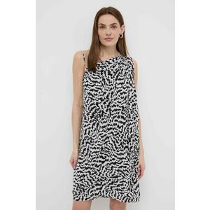 Karl Lagerfeld rochie culoarea negru, mini, dreaptă imagine