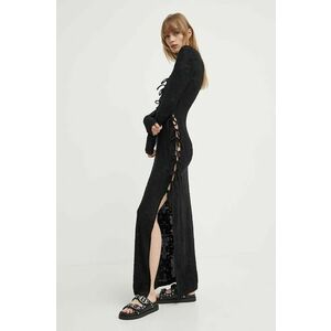 Résumé rochie AliyahRS Dress culoarea negru, maxi, mulată, 20561123 imagine