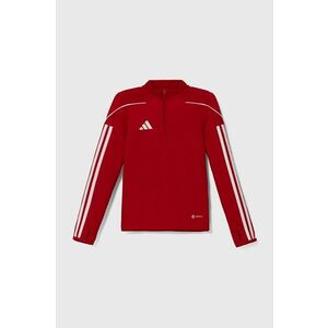 adidas Performance bluza copii TIRO23L TR TOPY culoarea rosu, cu imprimeu, HS3489 imagine