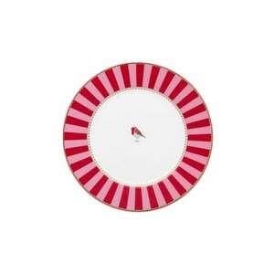 Pip Studio un set de farfurii Love Birds Stripes Red 6-pack imagine