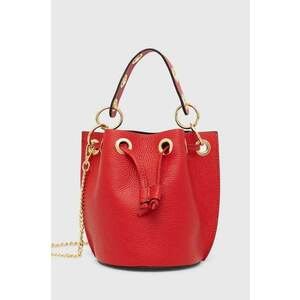 Answear Lab poseta de piele culoarea rosu imagine