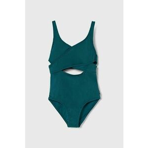 Abercrombie & Fitch costum de baie dintr-o bucată pentru copii culoarea verde imagine
