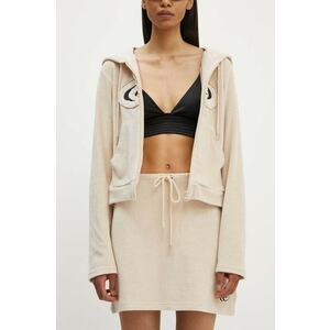 Résumé fusta din bumbac BoraRS Skirt culoarea bej, mini, drept, 221431164 imagine