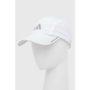 adidas Performance sapca culoarea alb, cu imprimeu imagine
