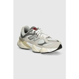 New Balance sneakers pentru copii 9060 culoarea gri, GC9060GY imagine