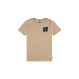 Levi's tricou de bumbac pentru copii CACTUS OUT WEST TEE culoarea bej, cu imprimeu, 8EL458 imagine