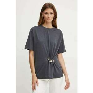 Silvian Heach tricou CHIKI femei, culoarea gri, GPA24269TS imagine